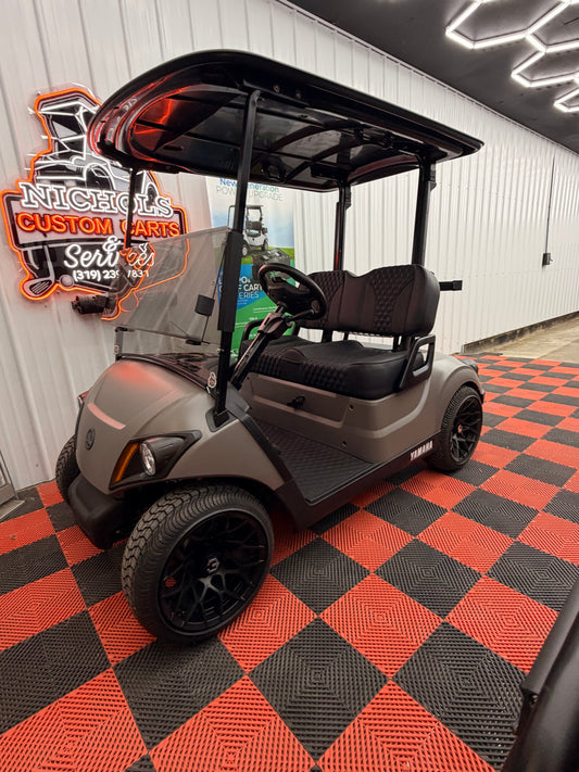 2022 Yamaha Gas EFI (Matte Titan)Street Legal Kit & Luxury Seat