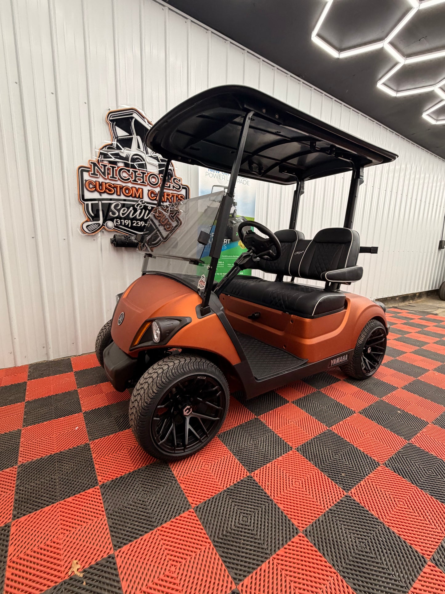 2022 Yamaha Gas EFI (Matte Orange & Street Legal Kit)