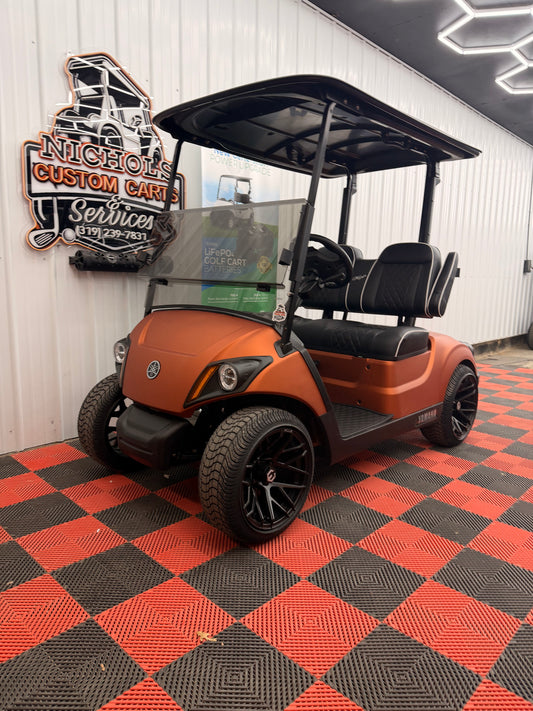 2022 Yamaha Gas EFI (Matte Orange & Street Legal Kit)