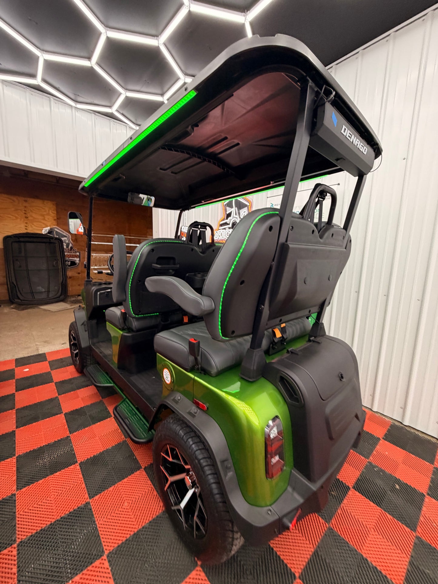 2026 Denago XL Rover New JAVA GREEN(48Month 0% Financing Available) Forward Facing 4 Passenger