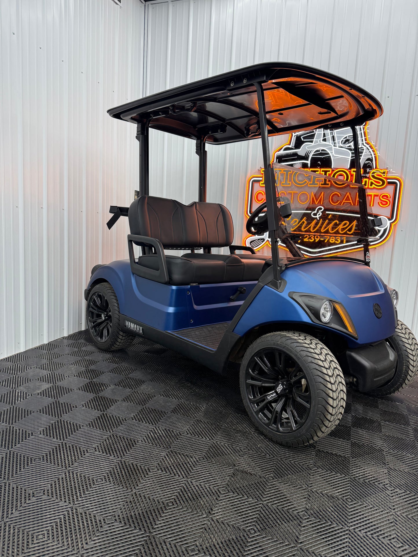 Yamaha Gas EFI QT 2022 (Street Legal Kit & Matte Blue