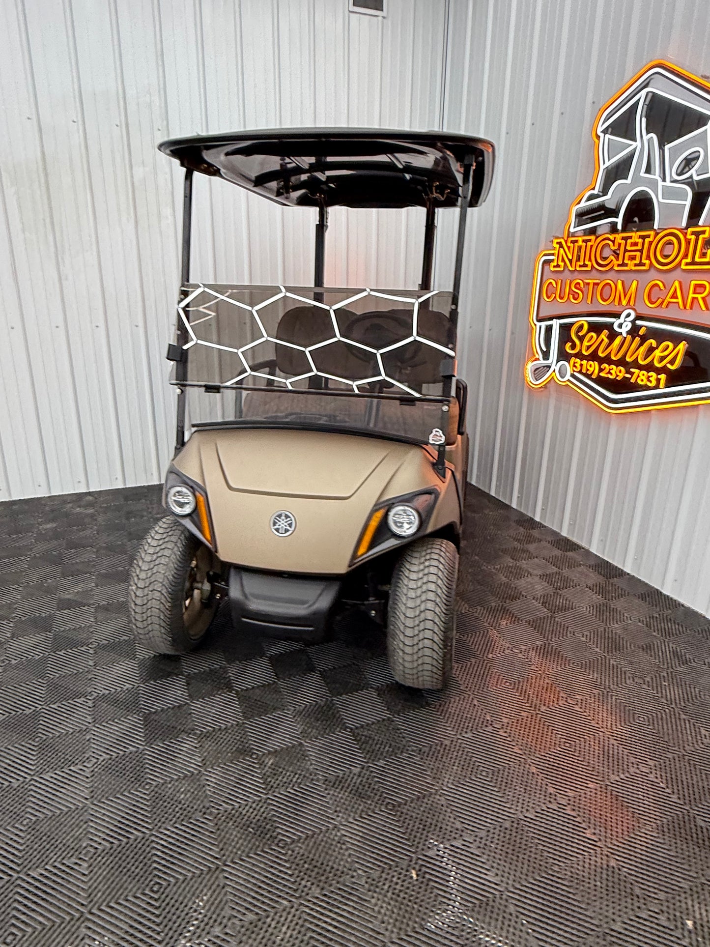 2022 Yamaha Gas EFI(Matte Gold & Street Legal Kit)