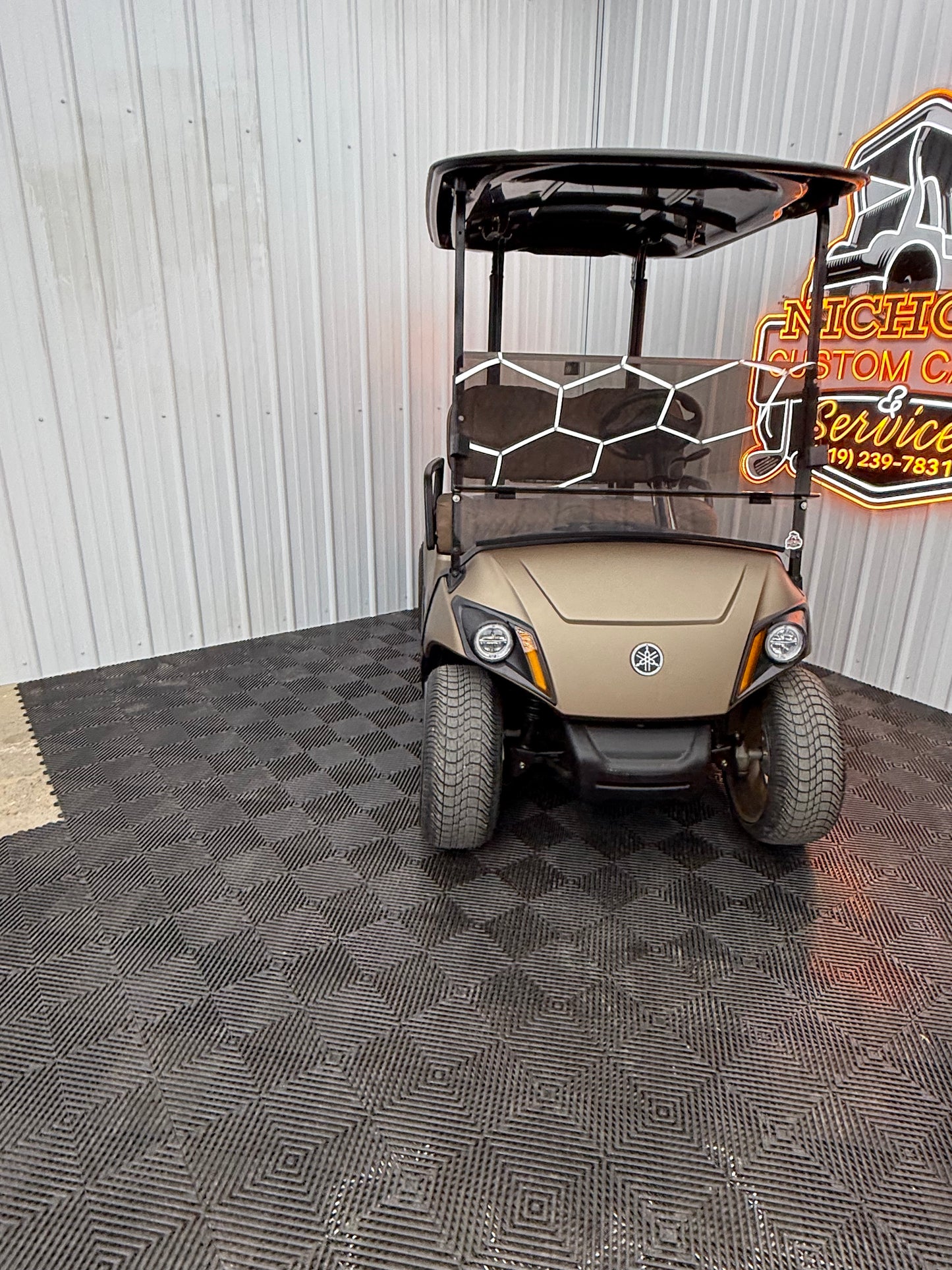 2022 Yamaha Gas EFI(Matte Gold & Street Legal Kit)