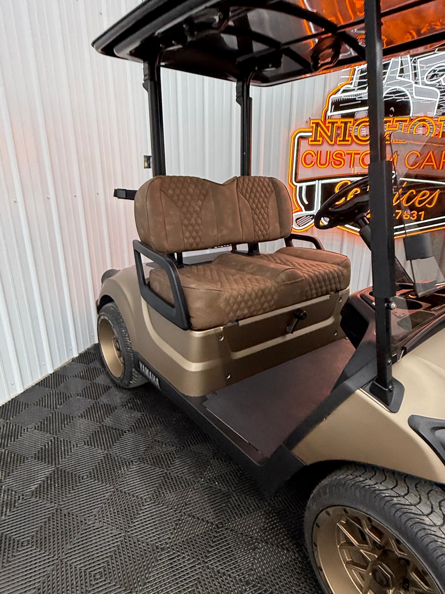 2022 Yamaha Gas EFI(Matte Gold & Street Legal Kit)