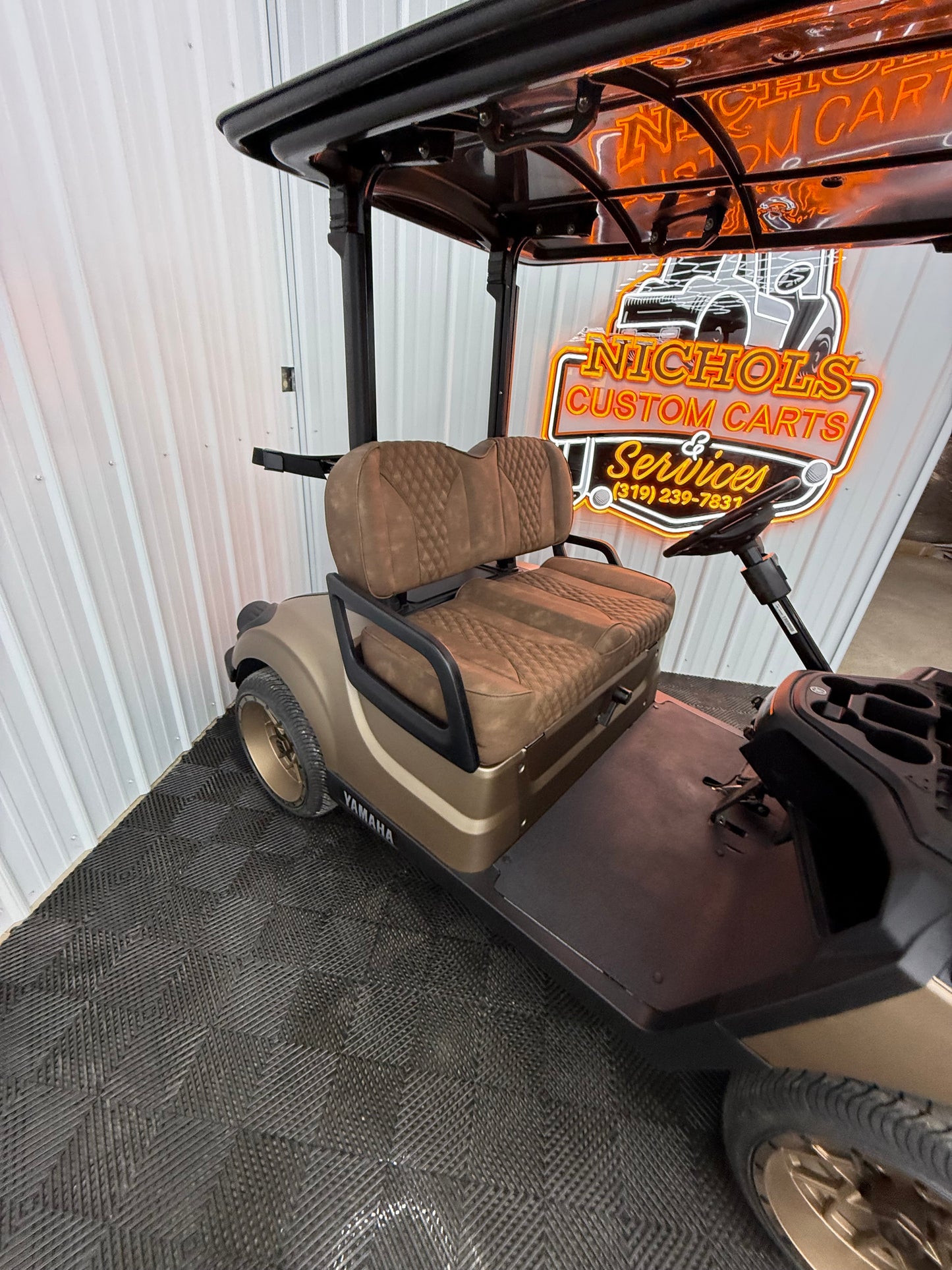 2022 Yamaha Gas EFI(Matte Gold & Street Legal Kit)