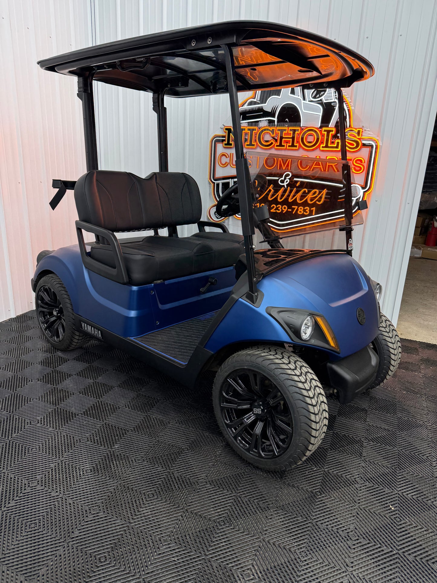 2022 Yamaha Gas EFI (Street Legal Kit & Matte Blue