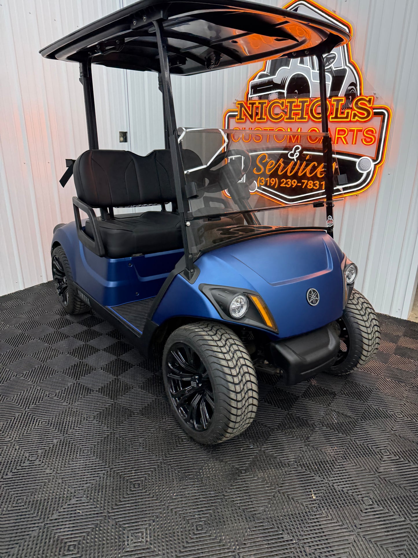 2022 Yamaha Gas EFI (Street Legal Kit & Matte Blue