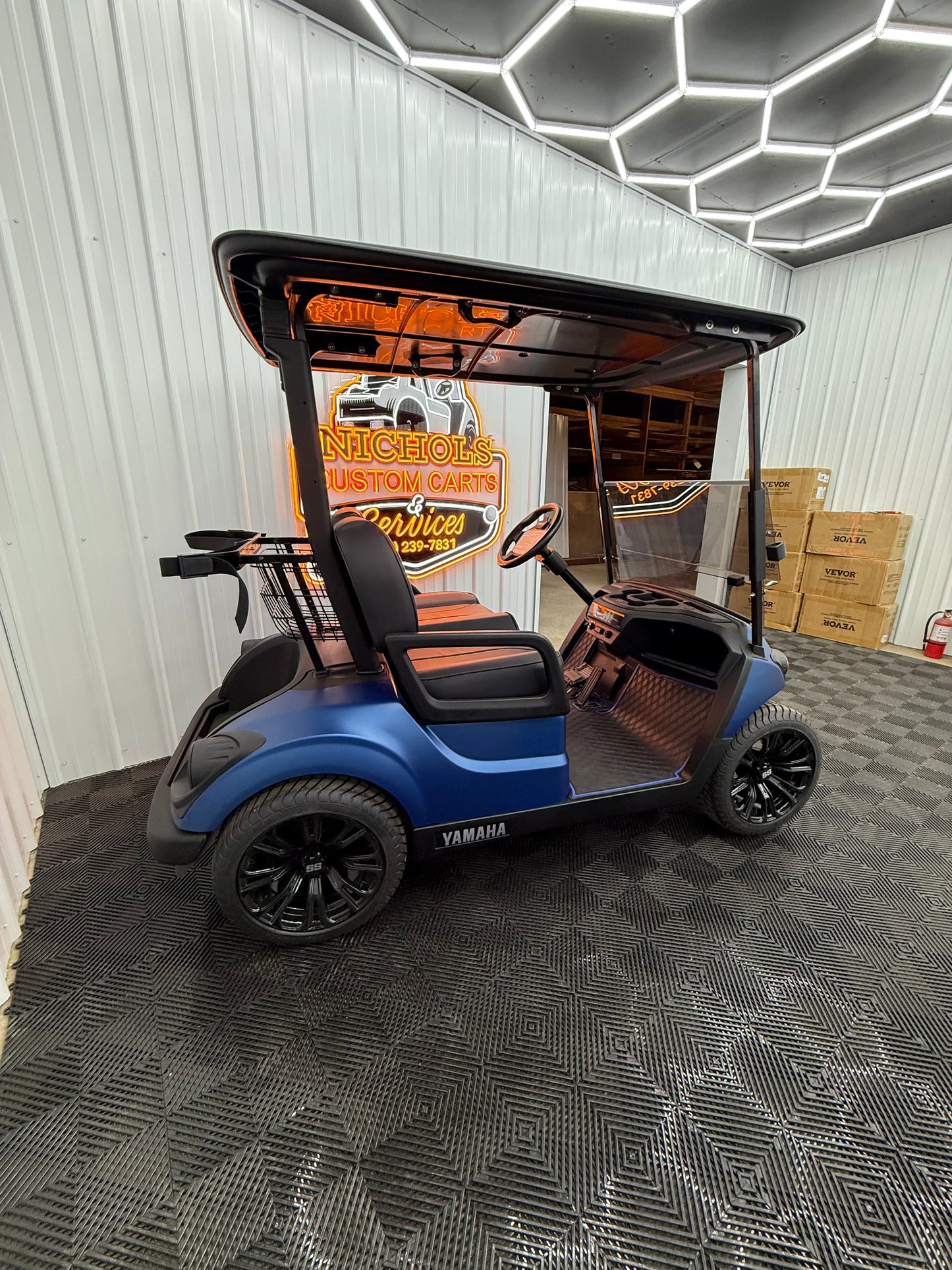 2022 Yamaha Gas EFI (Street Legal Kit & Matte Blue
