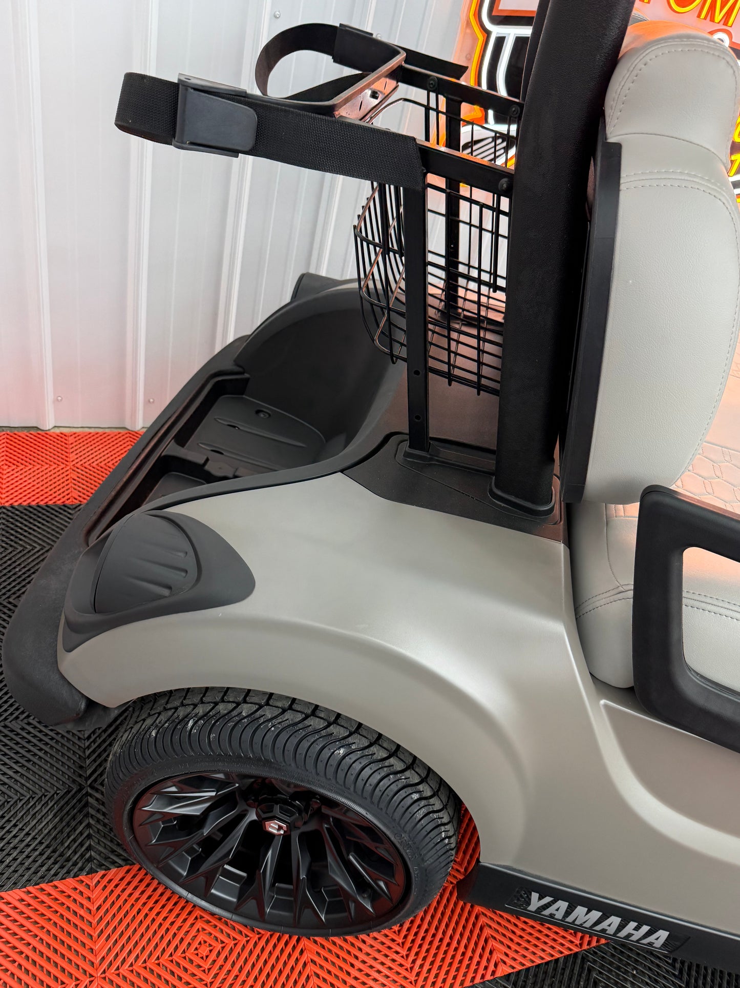 2022 Yamaha Gas EFI (Matte Titan)Street Legal Kit & Luxury Seat
