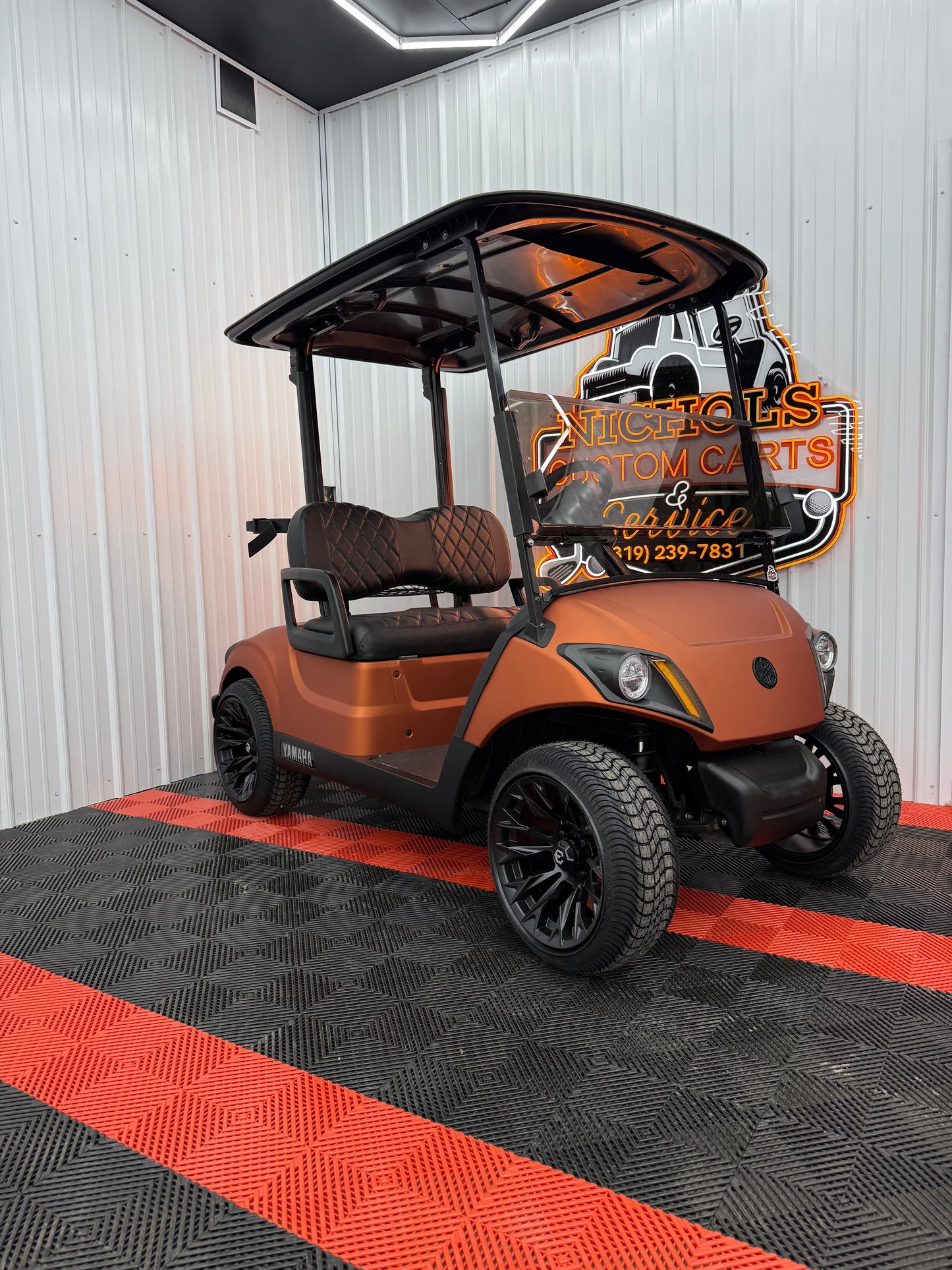 2022 Yamaha Gas EFI (Matte Orange & Street Legal Kit)