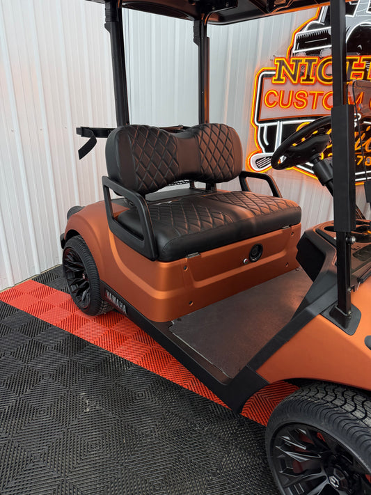 2022 Yamaha Gas EFI (Matte Orange & Street Legal Kit)