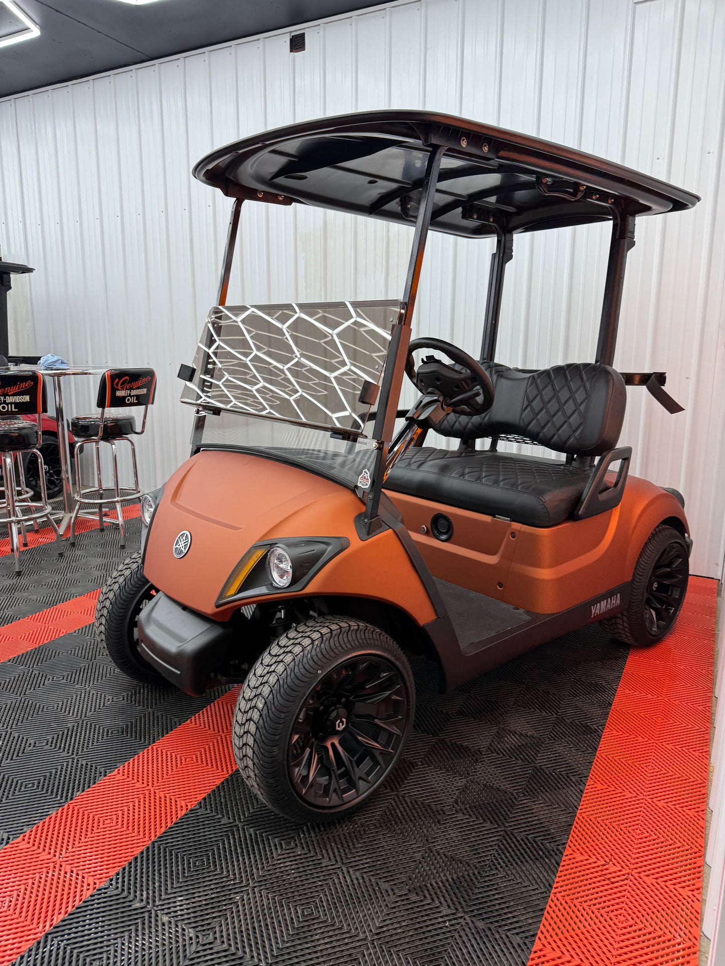 2022 Yamaha Gas EFI (Matte Orange & Street Legal Kit)
