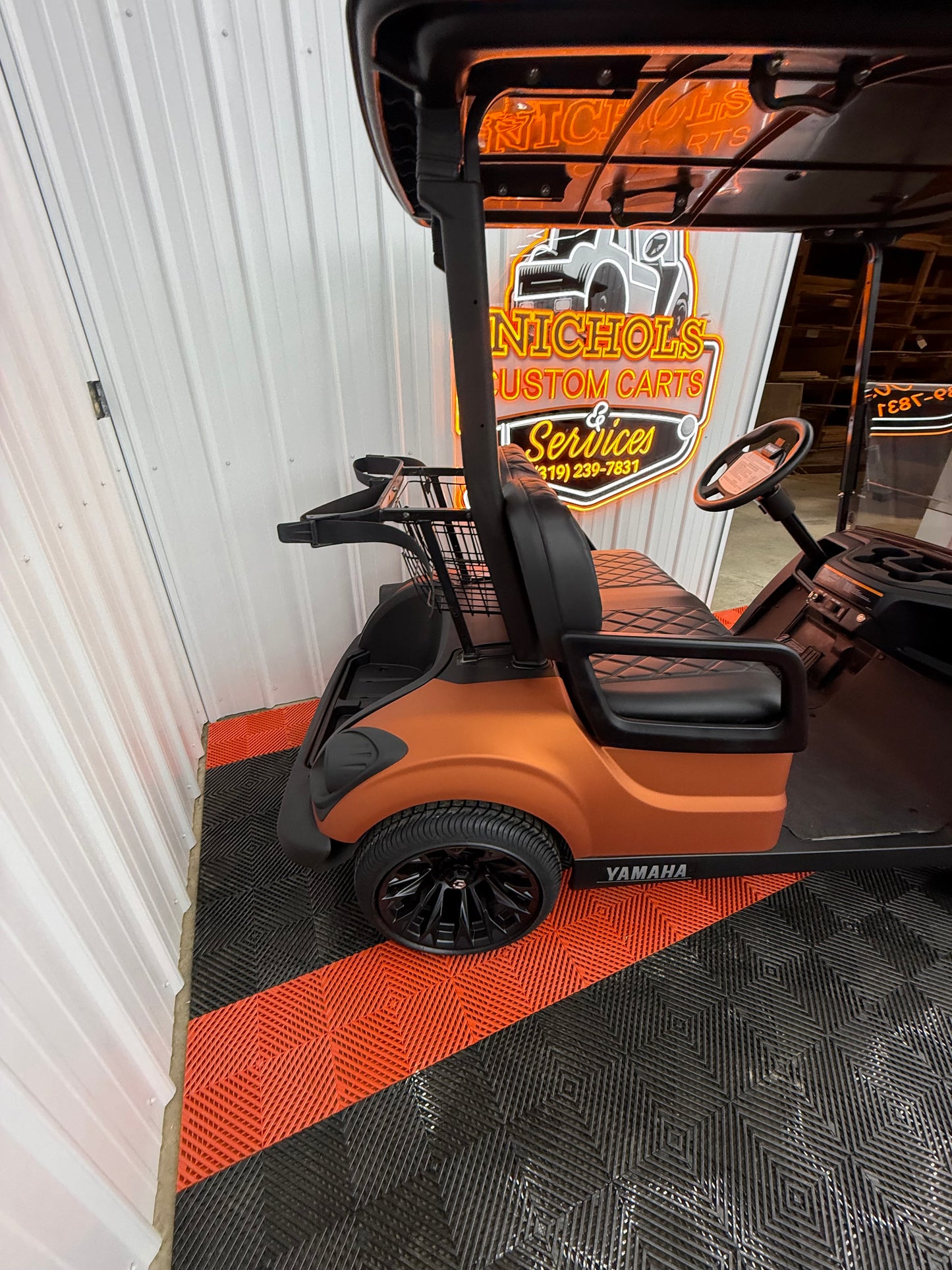 2022 Yamaha Gas EFI (Matte Orange & Street Legal Kit)