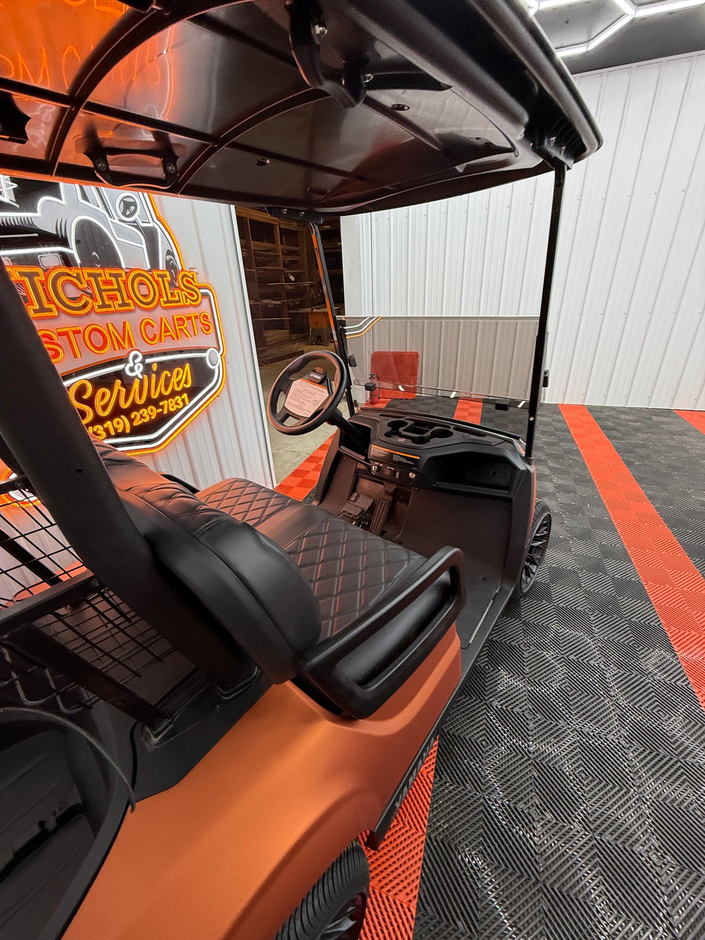 2022 Yamaha Gas EFI (Matte Orange & Street Legal Kit)
