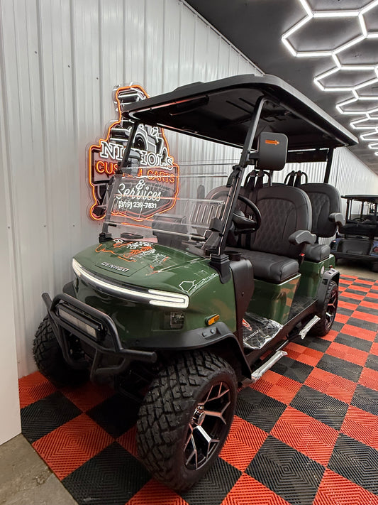 2025 Denago Rover XL 4 Passenger Lithium(36 Months 0% Financing Available) GREEN