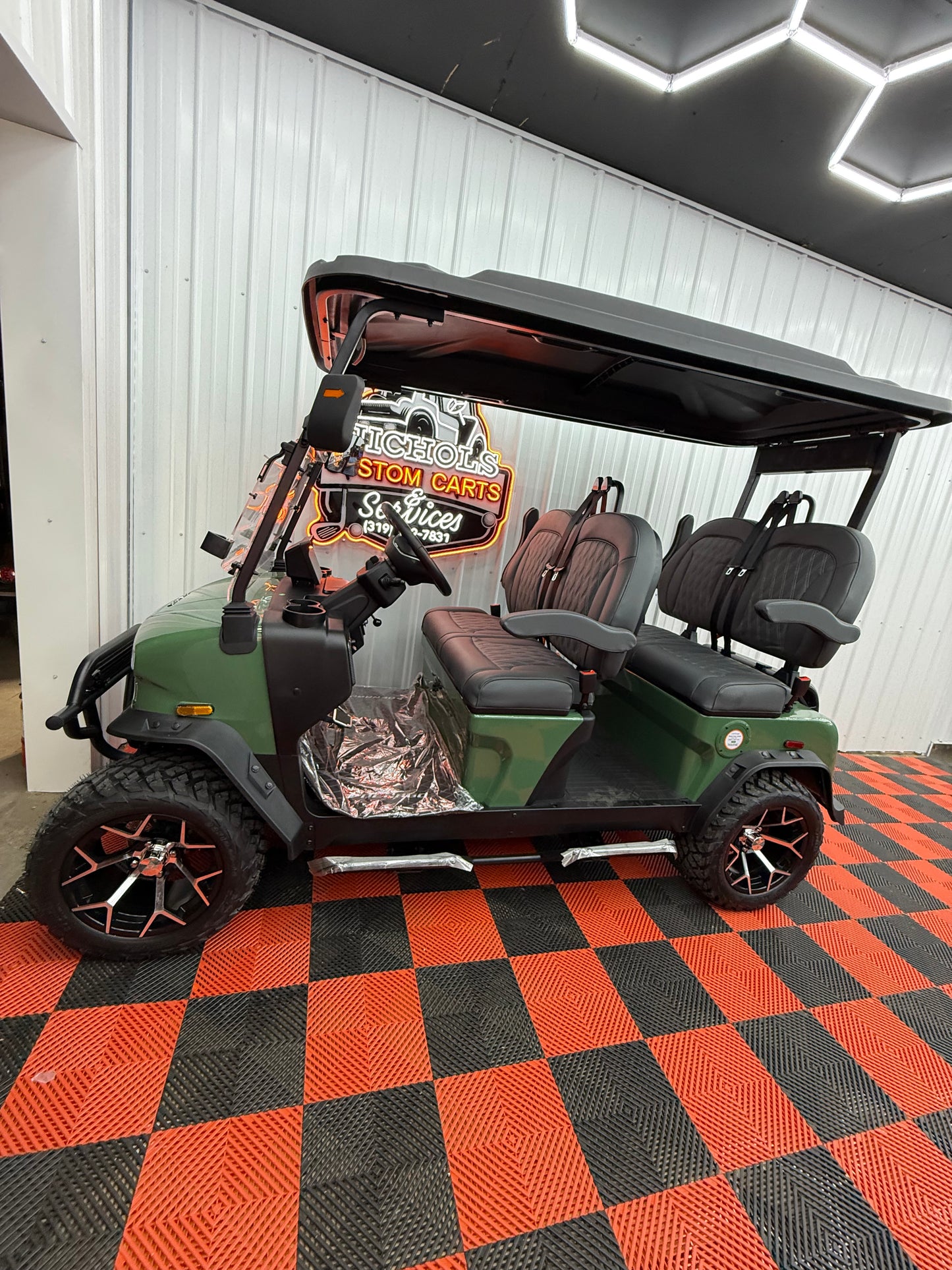 2025 Denago Rover XL 4 Passenger Lithium(36 Months 0% Financing Available) GREEN