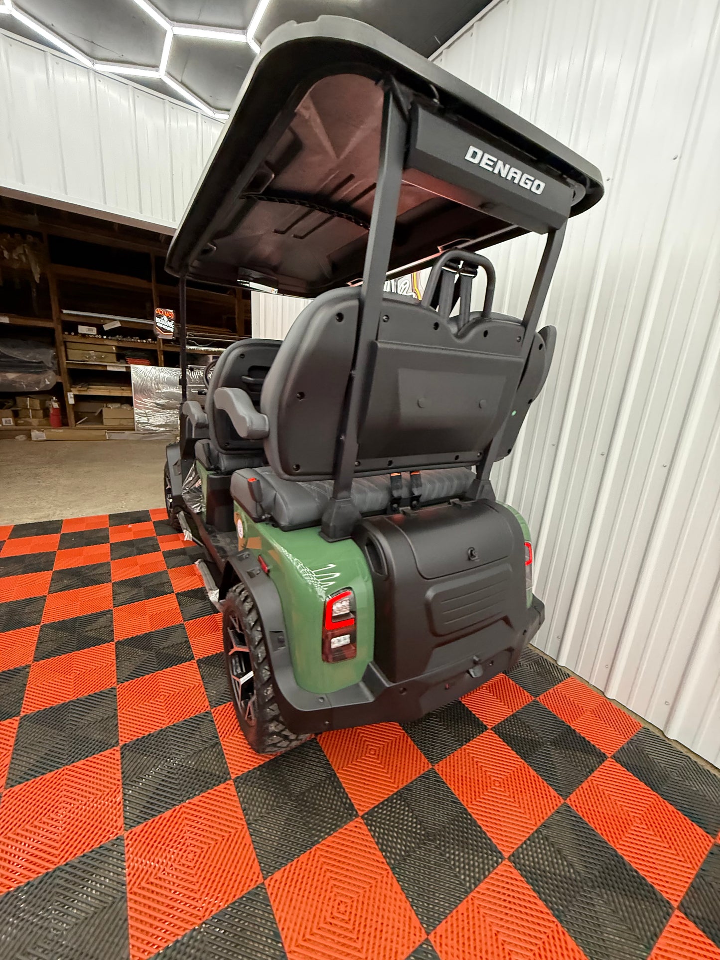 2025 Denago Rover XL 4 Passenger Lithium(36 Months 0% Financing Available) GREEN