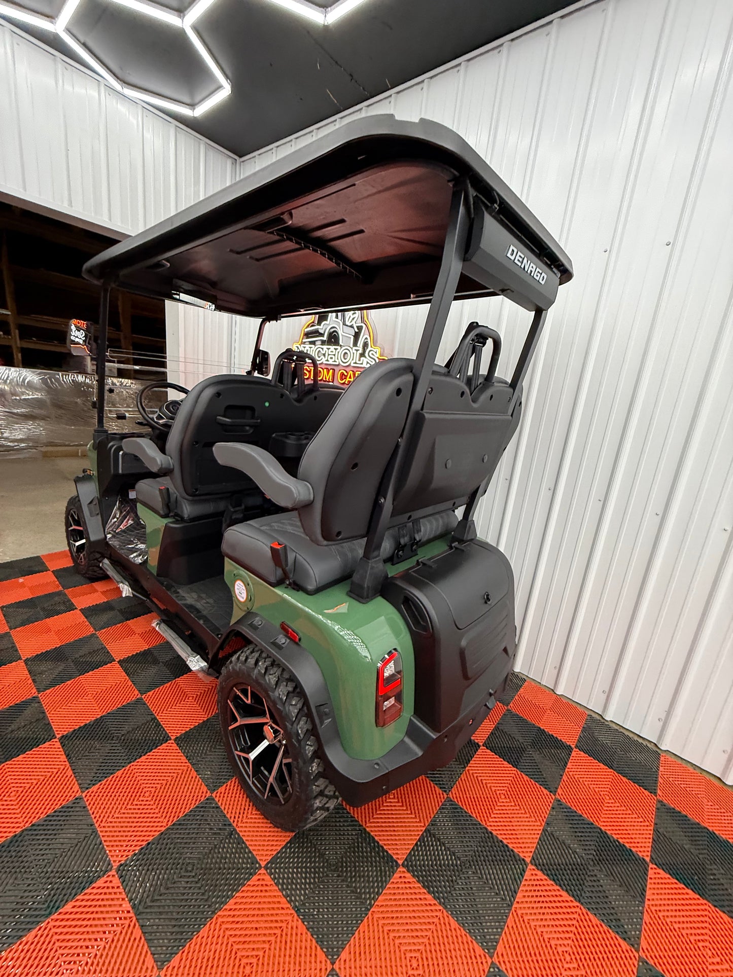 2025 Denago Rover XL 4 Passenger Lithium(36 Months 0% Financing Available) GREEN