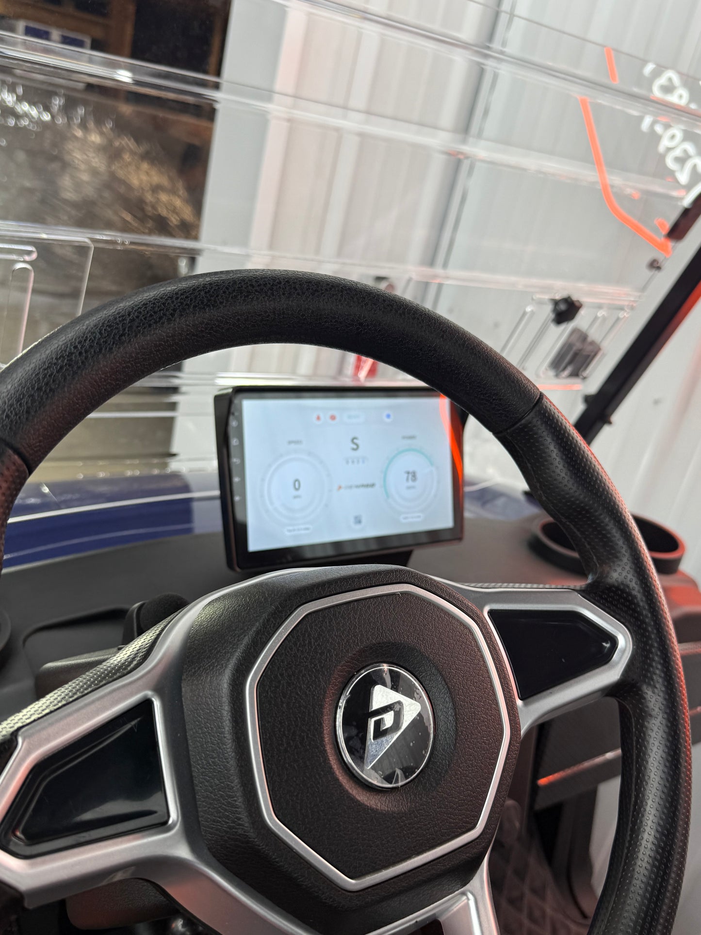 2025 Denago Rover XL 4 Passenger Golf Cart Midnight Blue (36 Months 0% Financing Available)