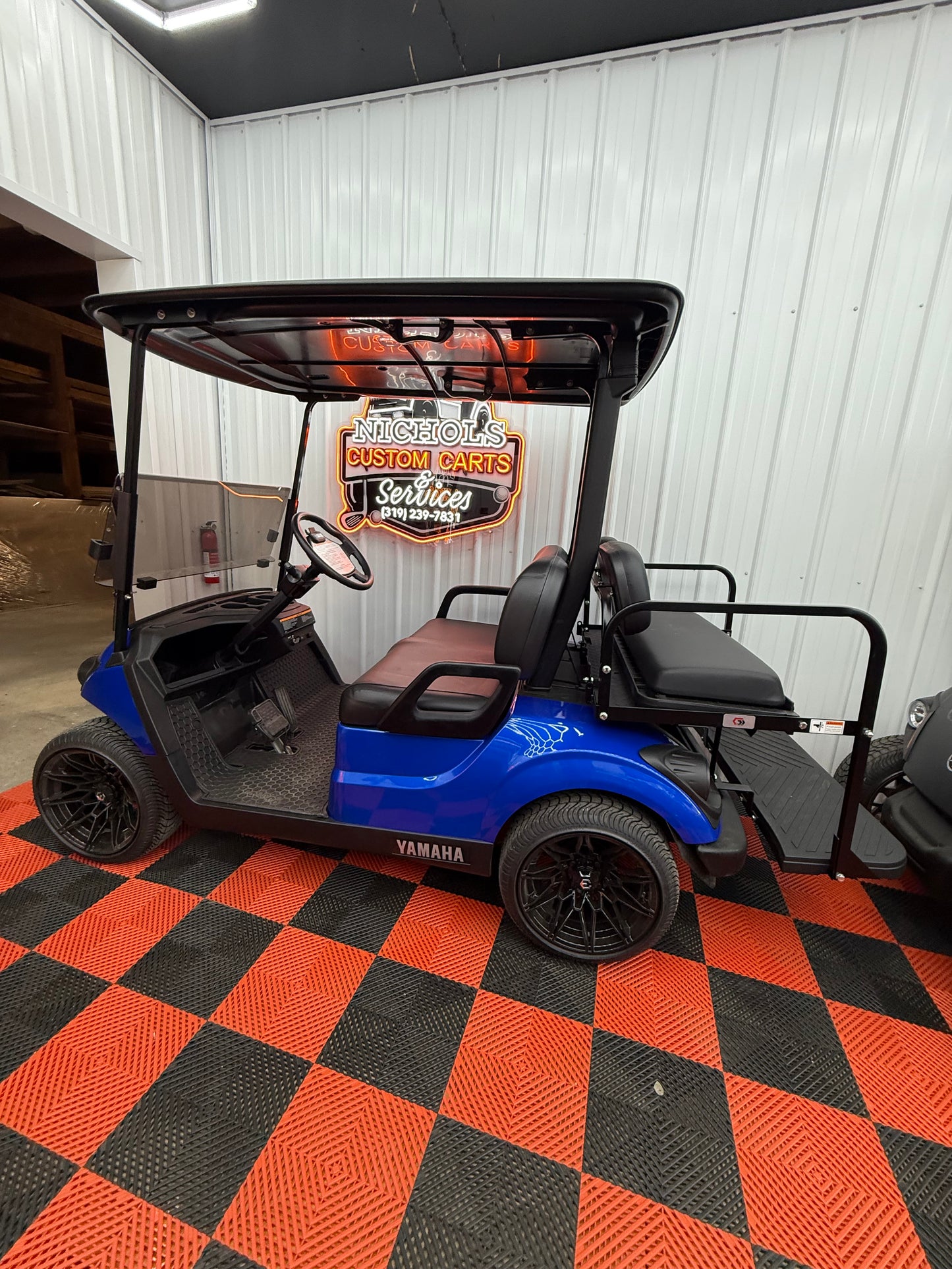 2022 Yamaha Gas EFI Blue(4 Passenger & Street Legal Kit)