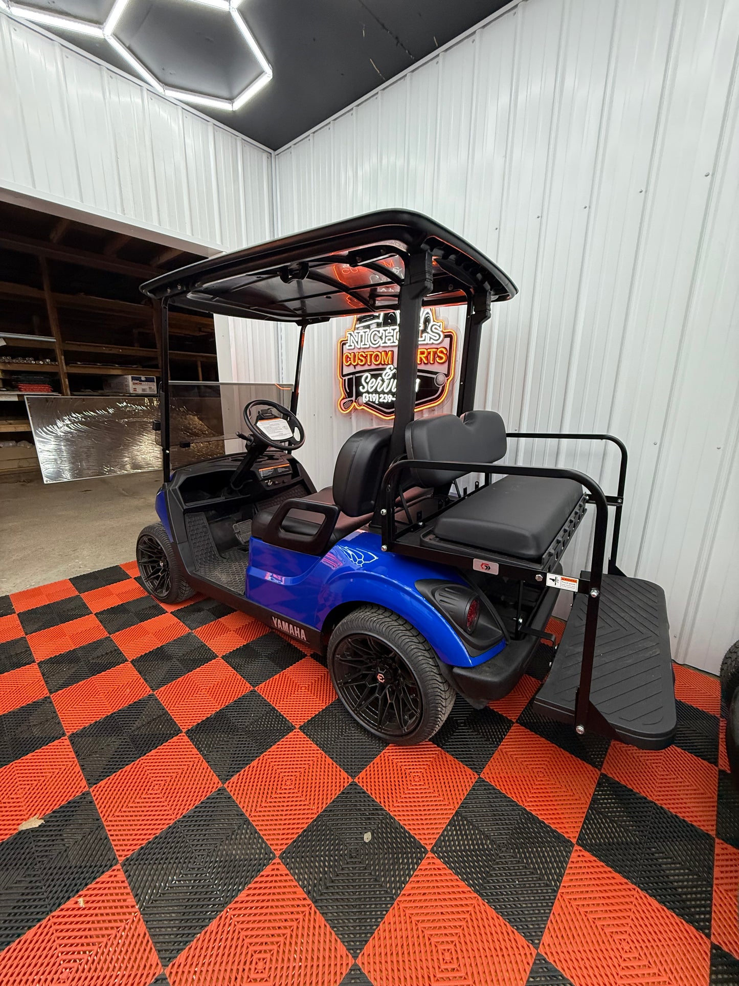 2022 Yamaha Gas EFI Blue(4 Passenger & Street Legal Kit)
