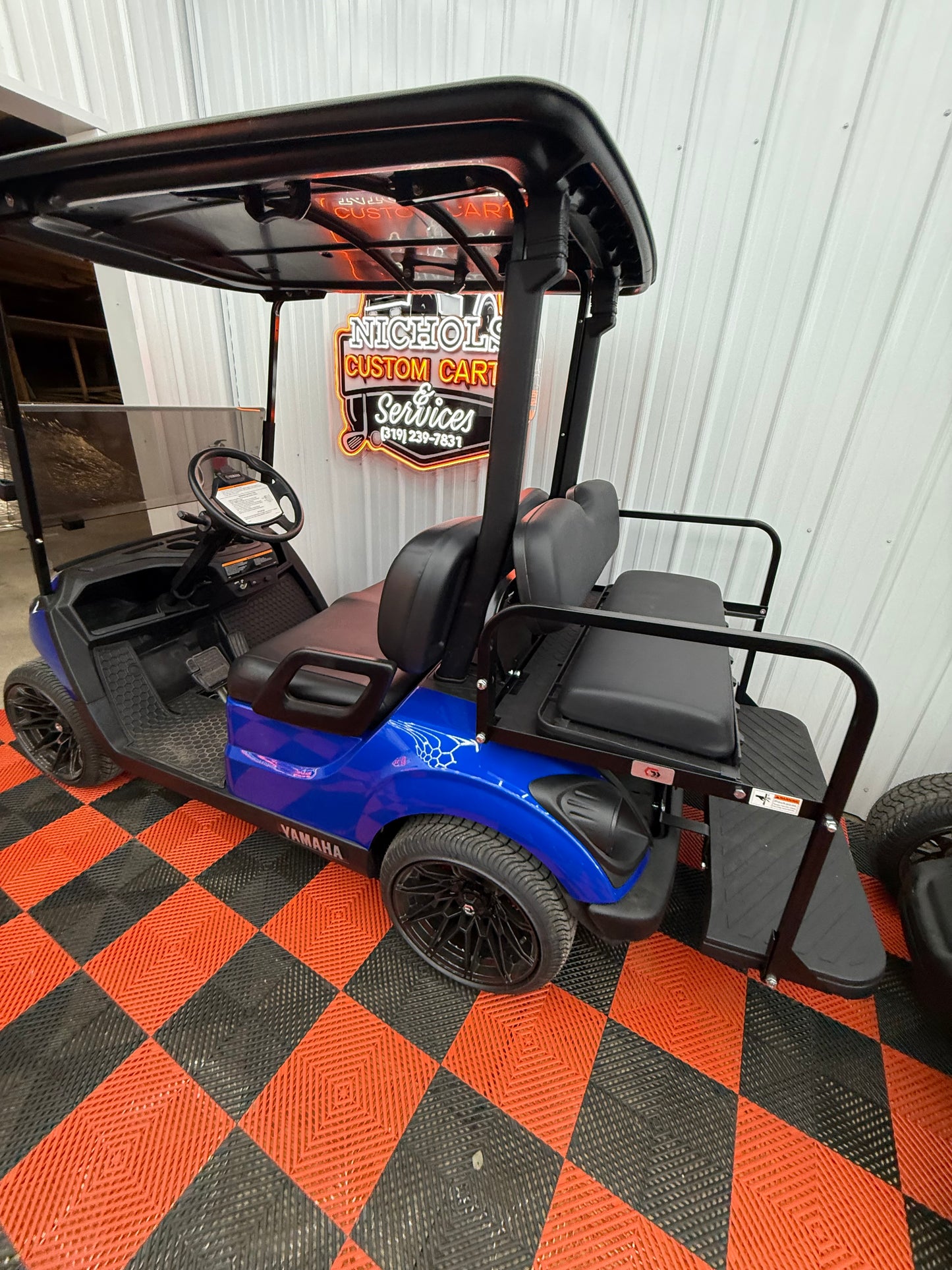 2022 Yamaha Gas EFI Blue(4 Passenger & Street Legal Kit)
