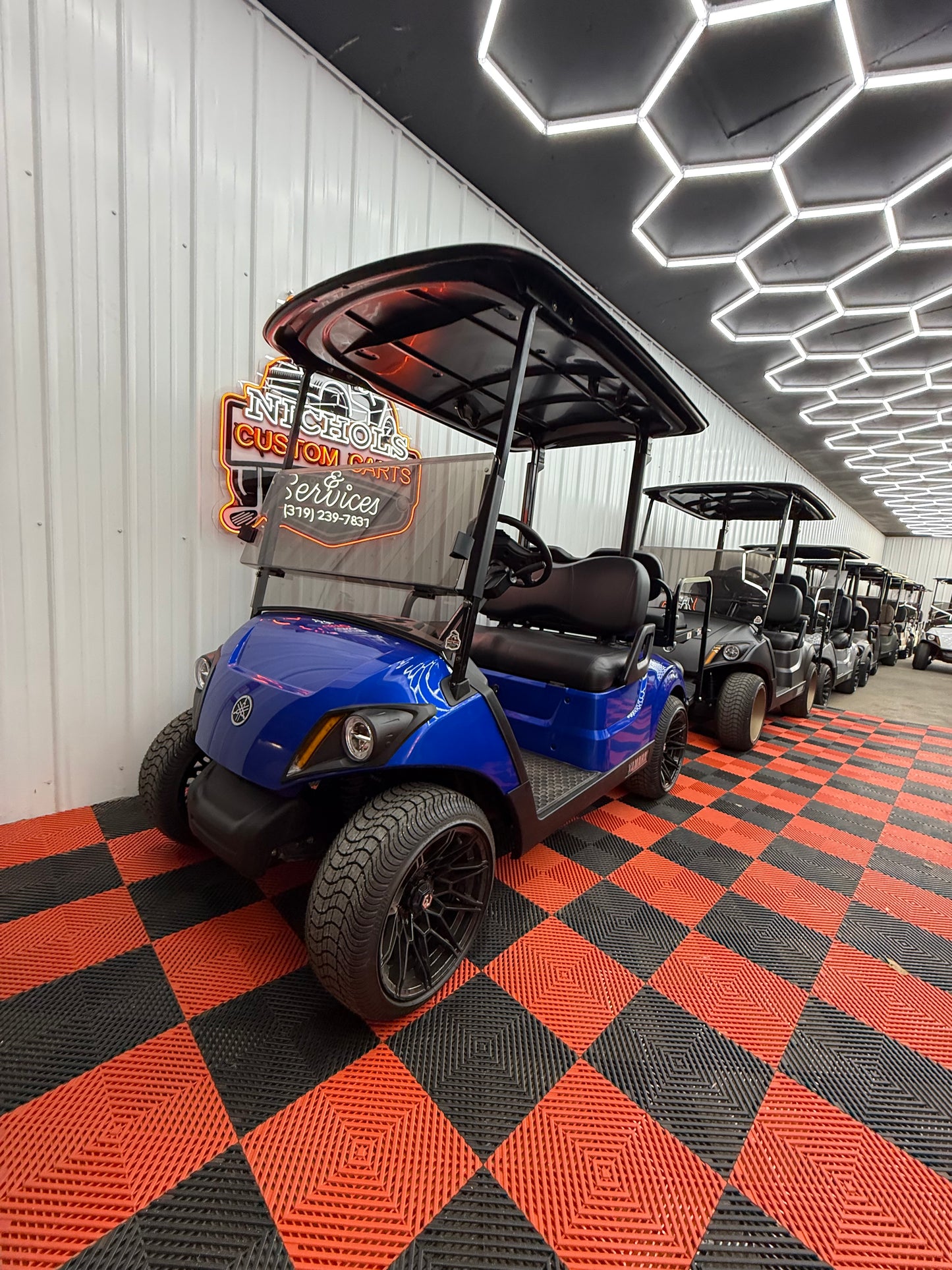 2022 Yamaha Gas EFI Blue(4 Passenger & Street Legal Kit)