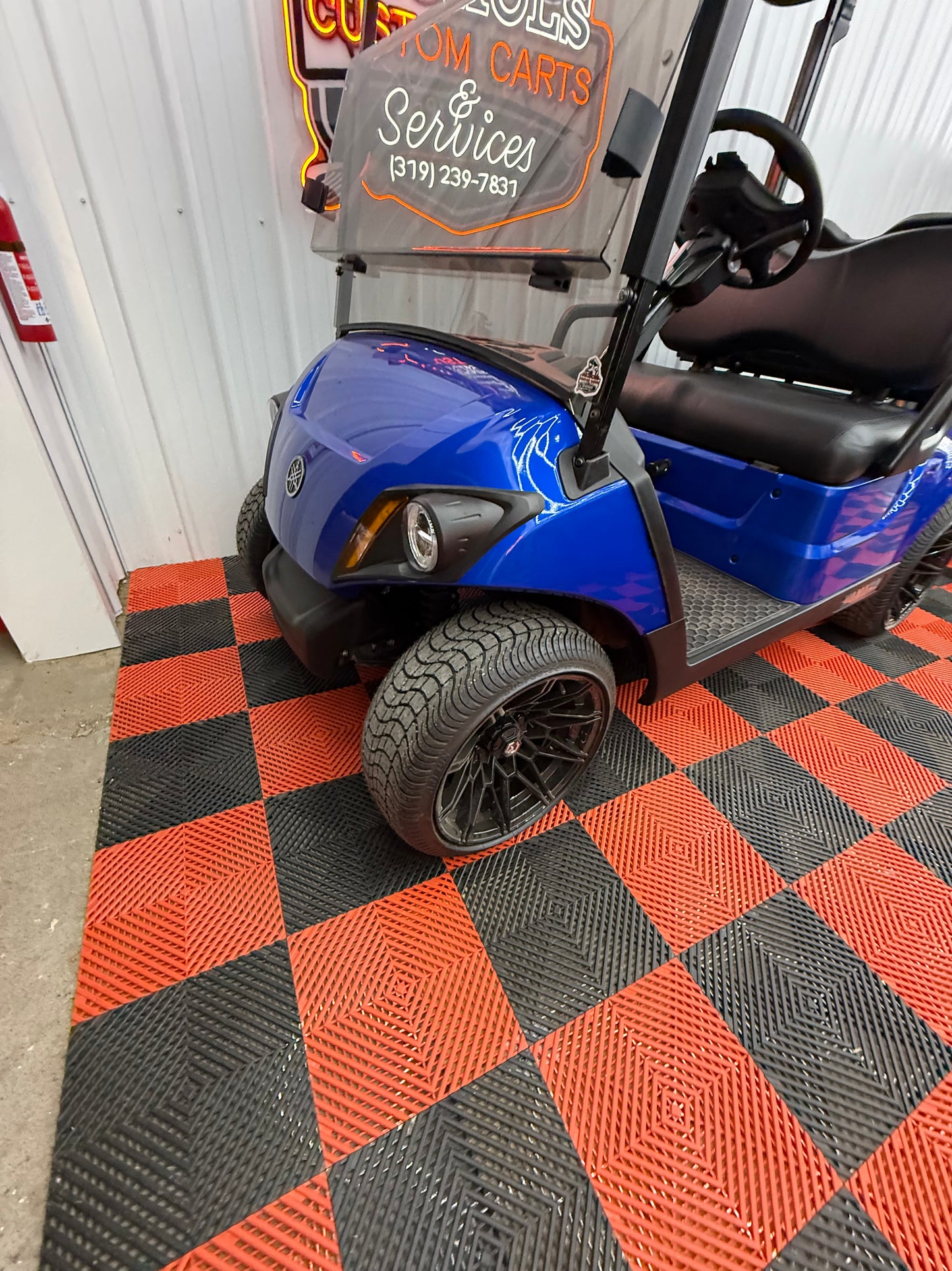 2022 Yamaha Gas EFI Blue(4 Passenger & Street Legal Kit)