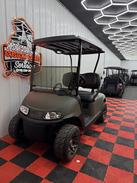 EZGO Lithium Elite 2023 Military Matte Green