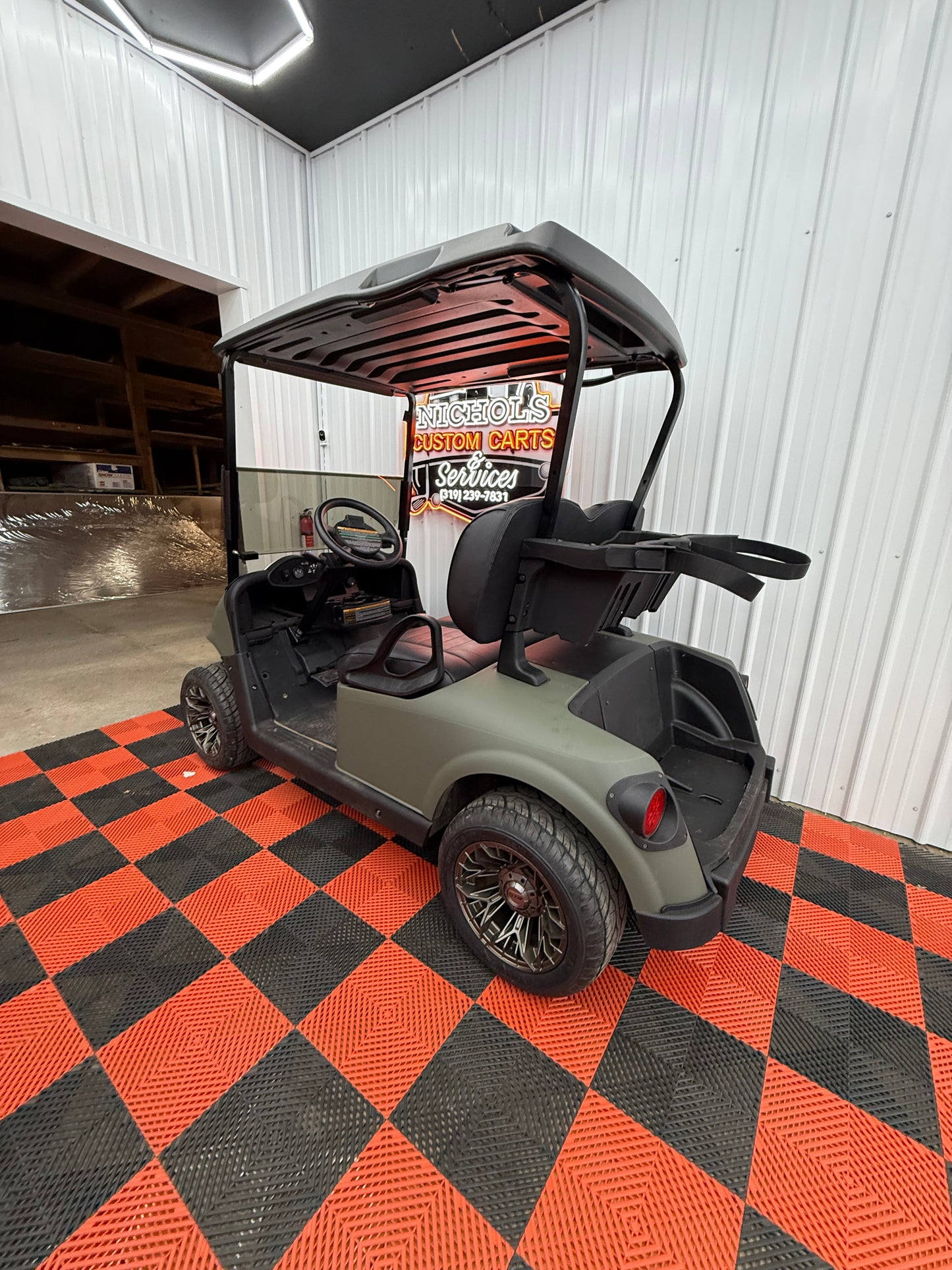 EZGO Lithium Elite 2023 Military Matte Green