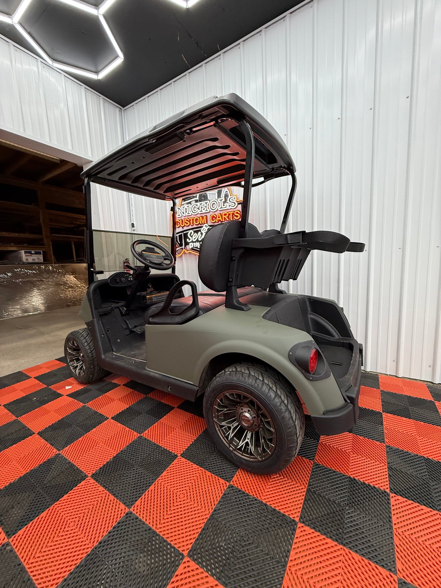 EZGO Lithium Elite 2023 Military Matte Green