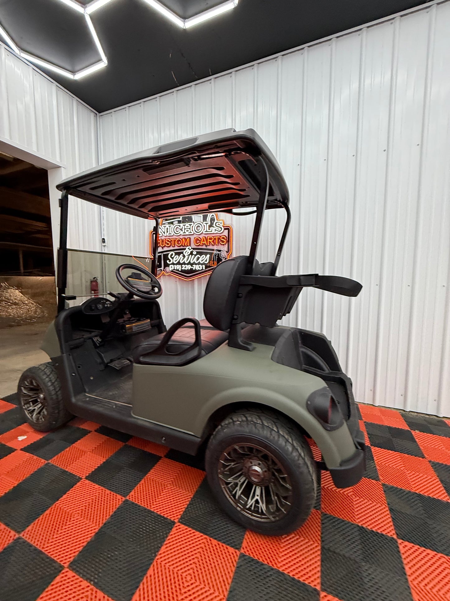 EZGO Lithium Elite 2023 Military Matte Green