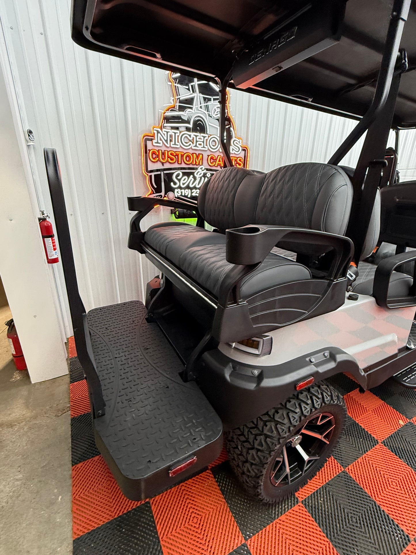 2025 Denago Rover XL6 Passenger Golf Cart Lithium GRAY (36 Months 0% Financing Available)