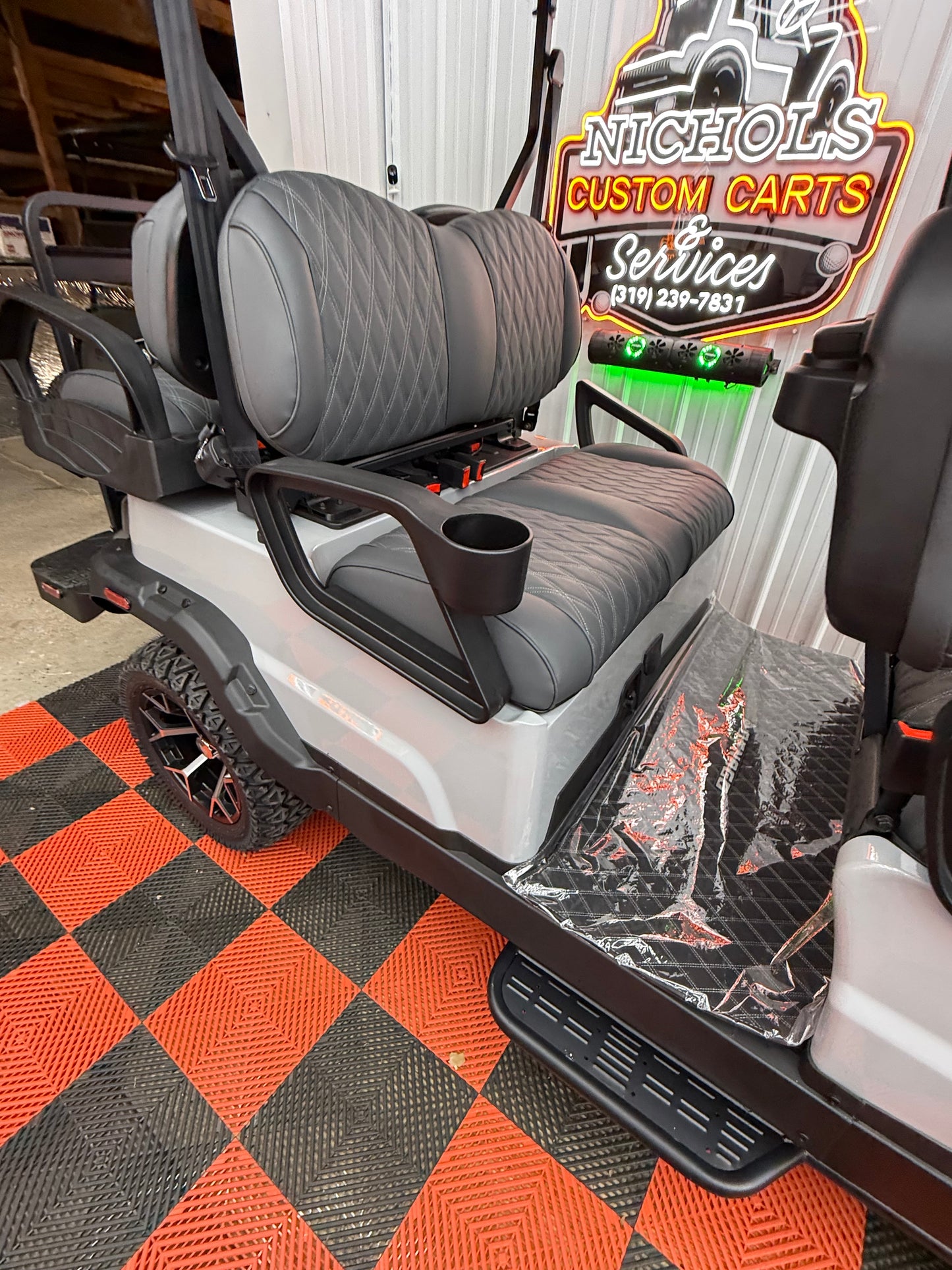 2025 Denago Rover XL6 Passenger Golf Cart Lithium GRAY (36 Months 0% Financing Available)