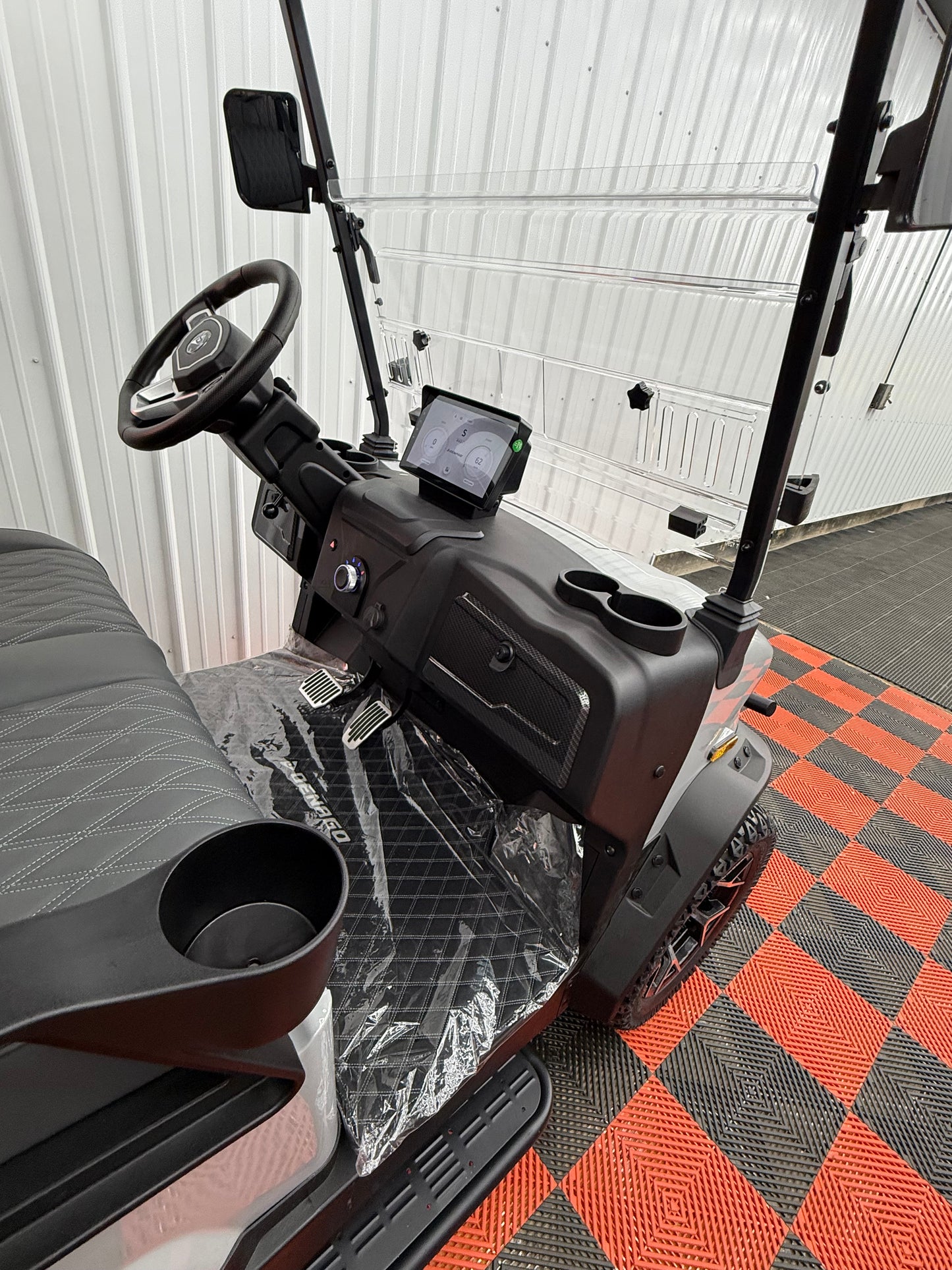 2025 Denago Rover XL6 Passenger Golf Cart Lithium GRAY (36 Months 0% Financing Available)