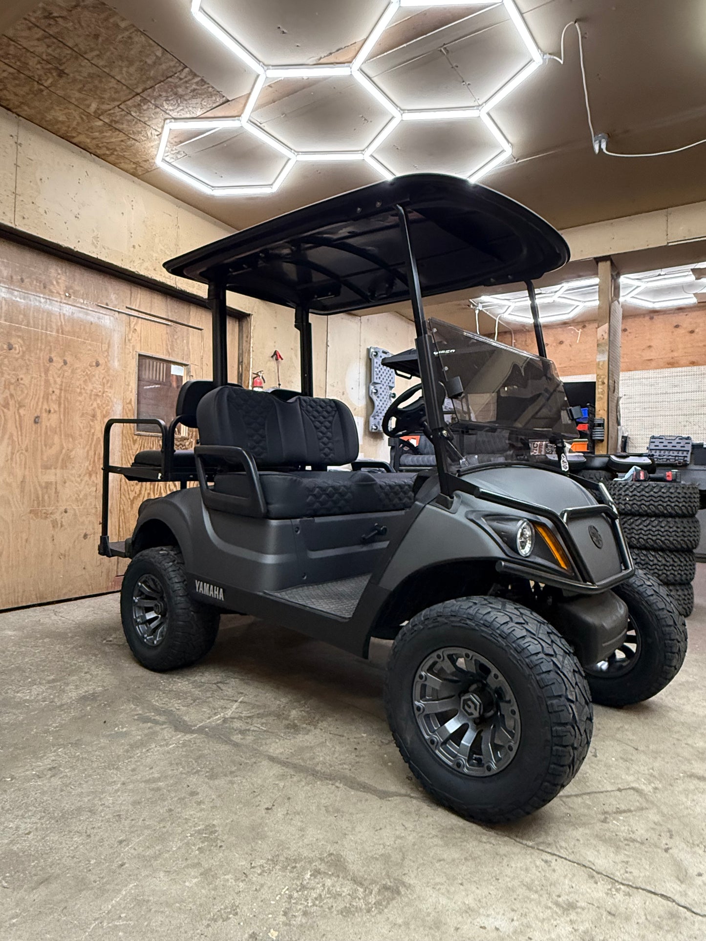 2022 Yamaha Gas EFI( Lifted & 4 Passenger) Street Legal Kit w Luxury Seat