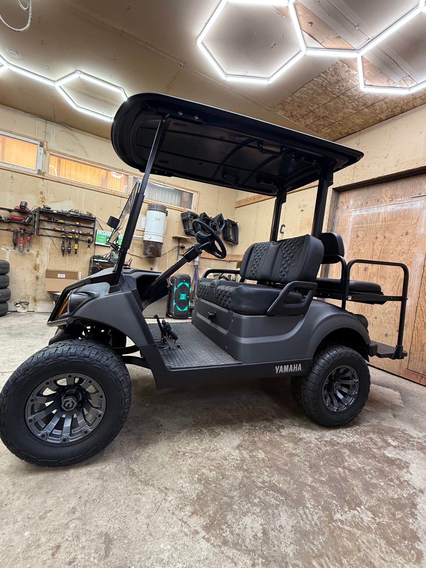 2022 Yamaha Gas EFI( Lifted & 4 Passenger) Street Legal Kit w Luxury Seat