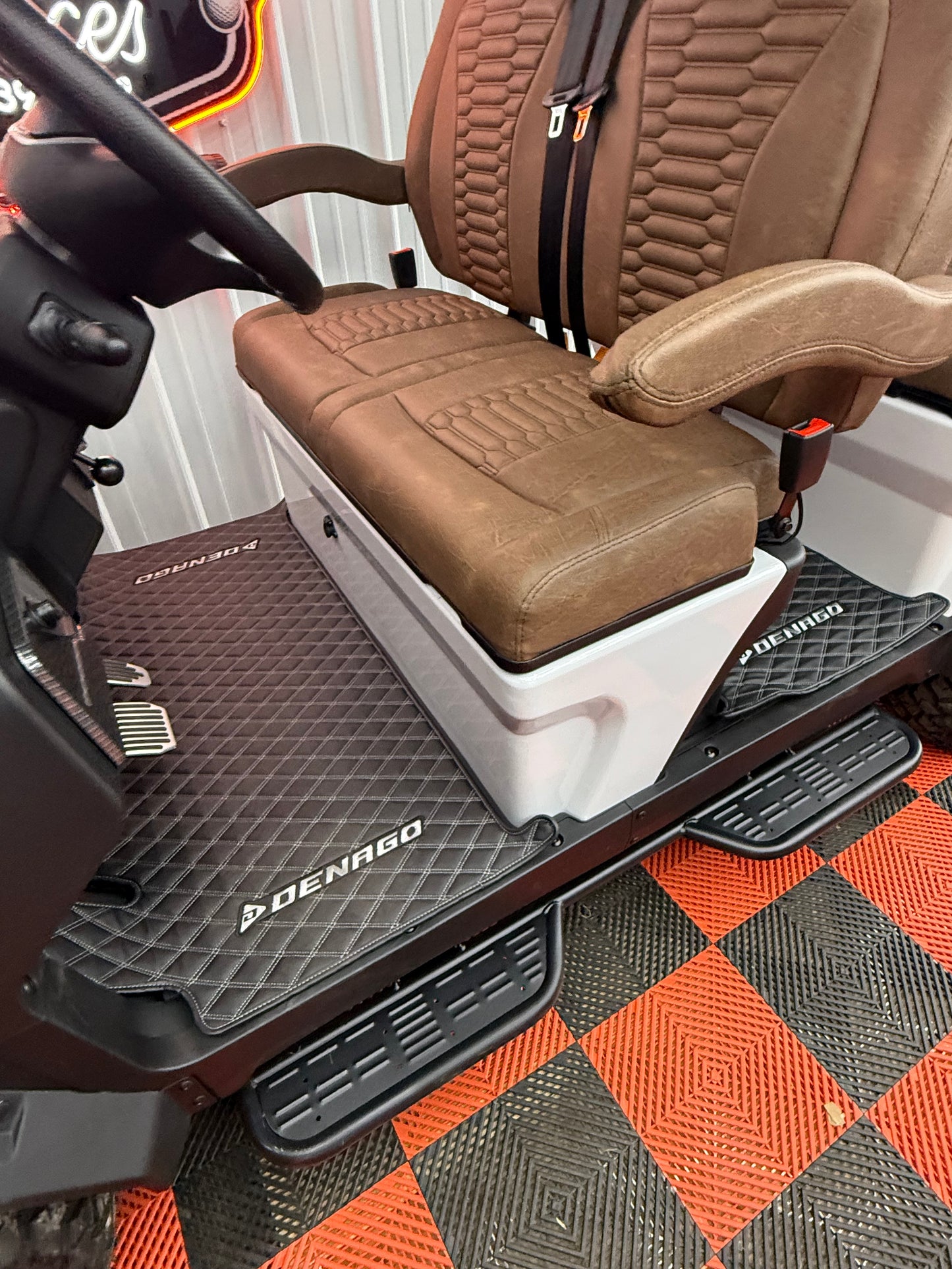 2025 Denago Rover XL 4 Passenger Golf Cart Lithium White Luxury(36 Months 0% Financing Available)