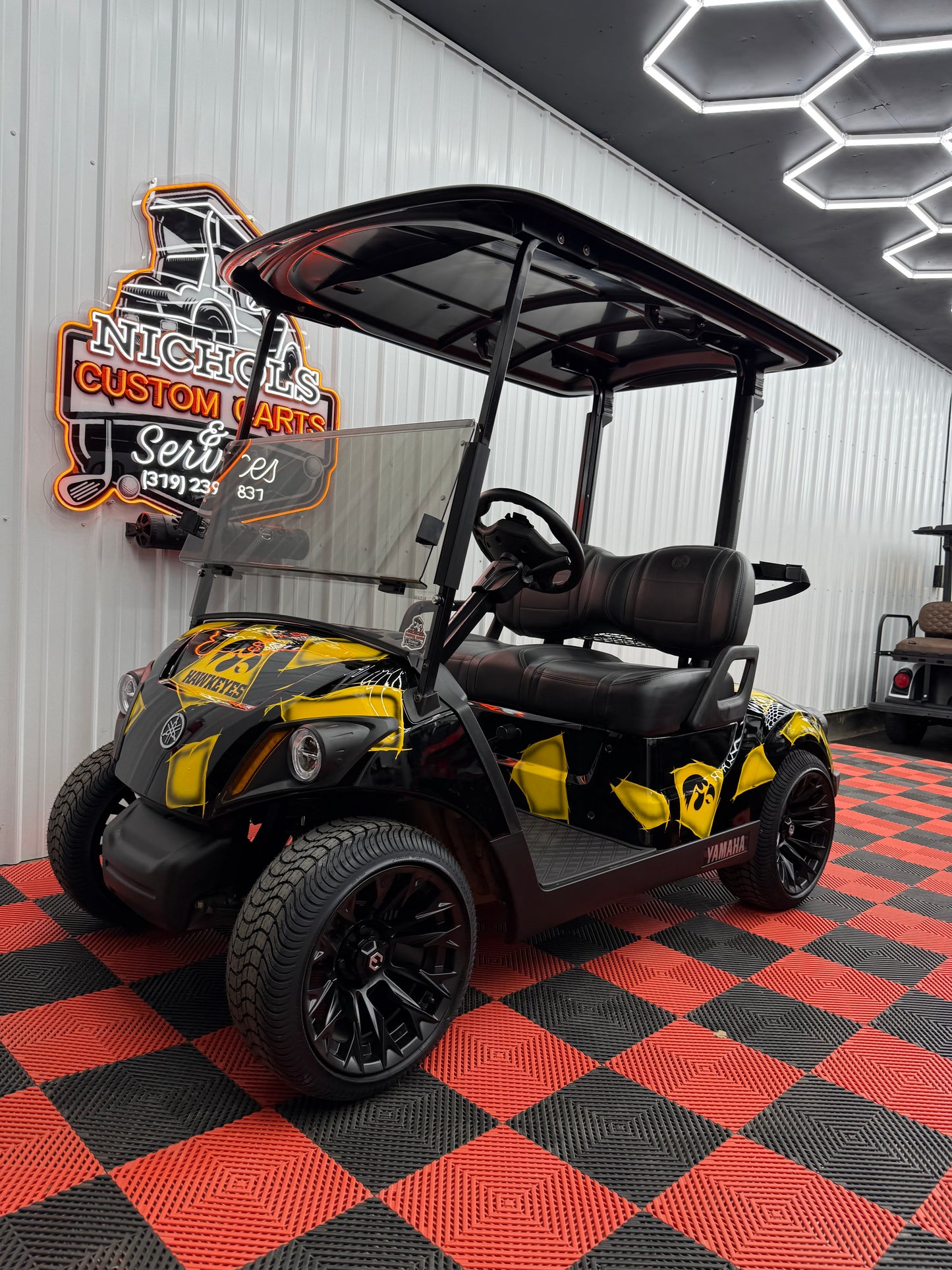2022 Yamaha Gas EFI QT(Iowa Hawkeye Edition)