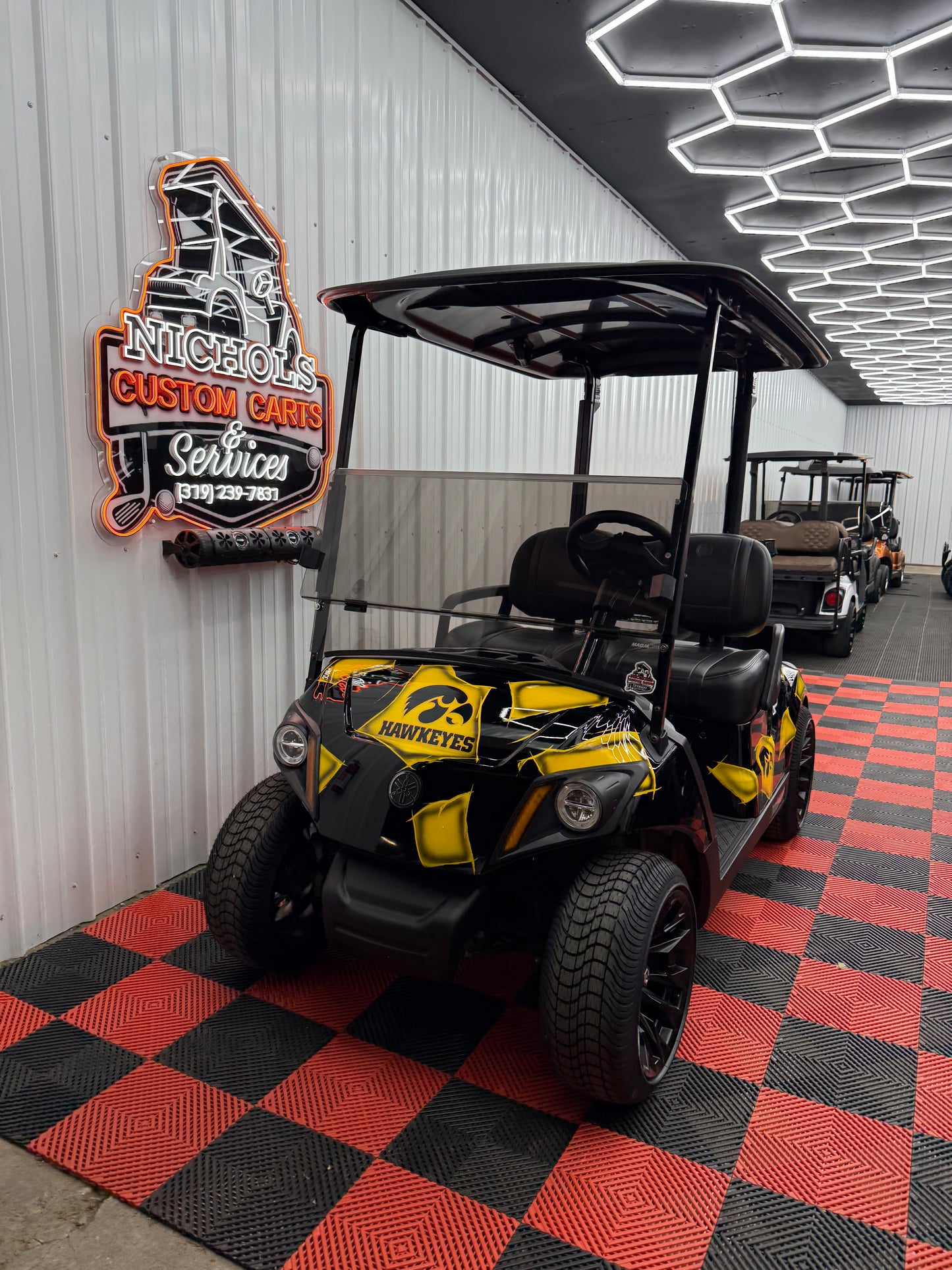 2022 Yamaha Gas EFI QT(Iowa Hawkeye Edition)