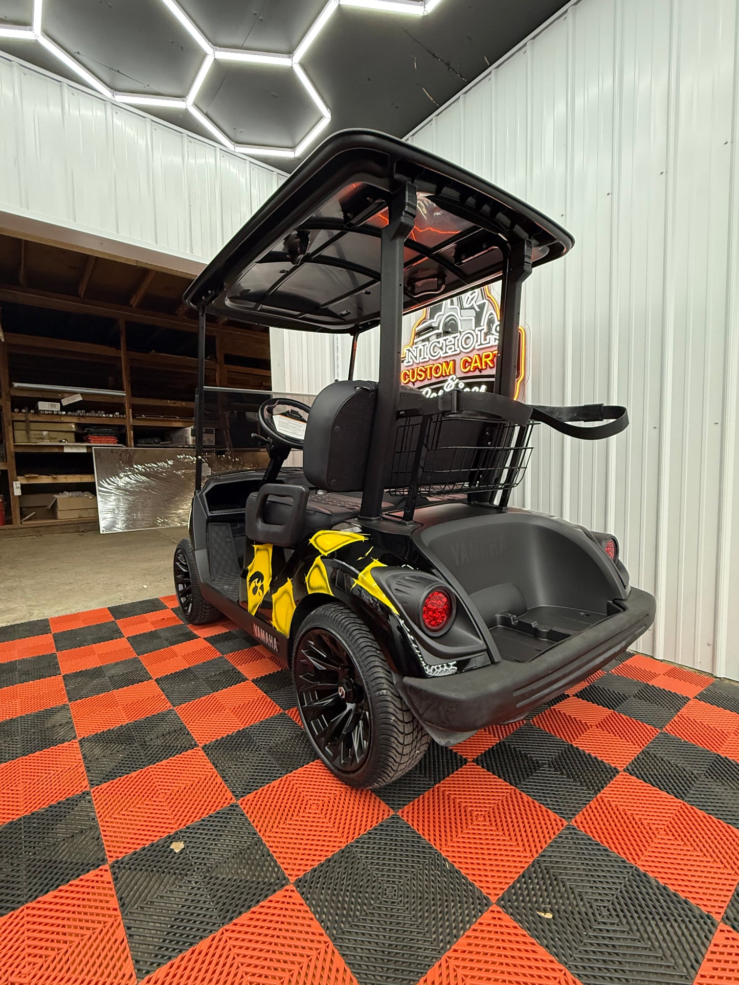 Yamaha AC Lithium Golf Cart(Hawkeye Edition) Street Legal Kit & Luxury