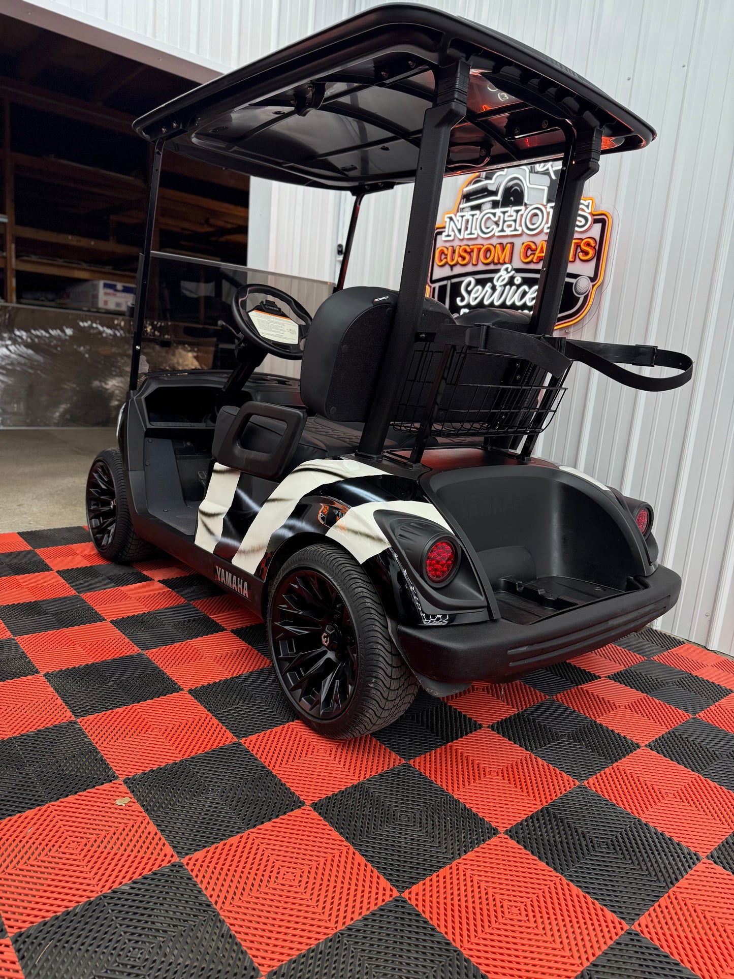 2022 Yamaha Gas EFI QT(American Flag Edition) Luxury Seat & Street Legal Kit