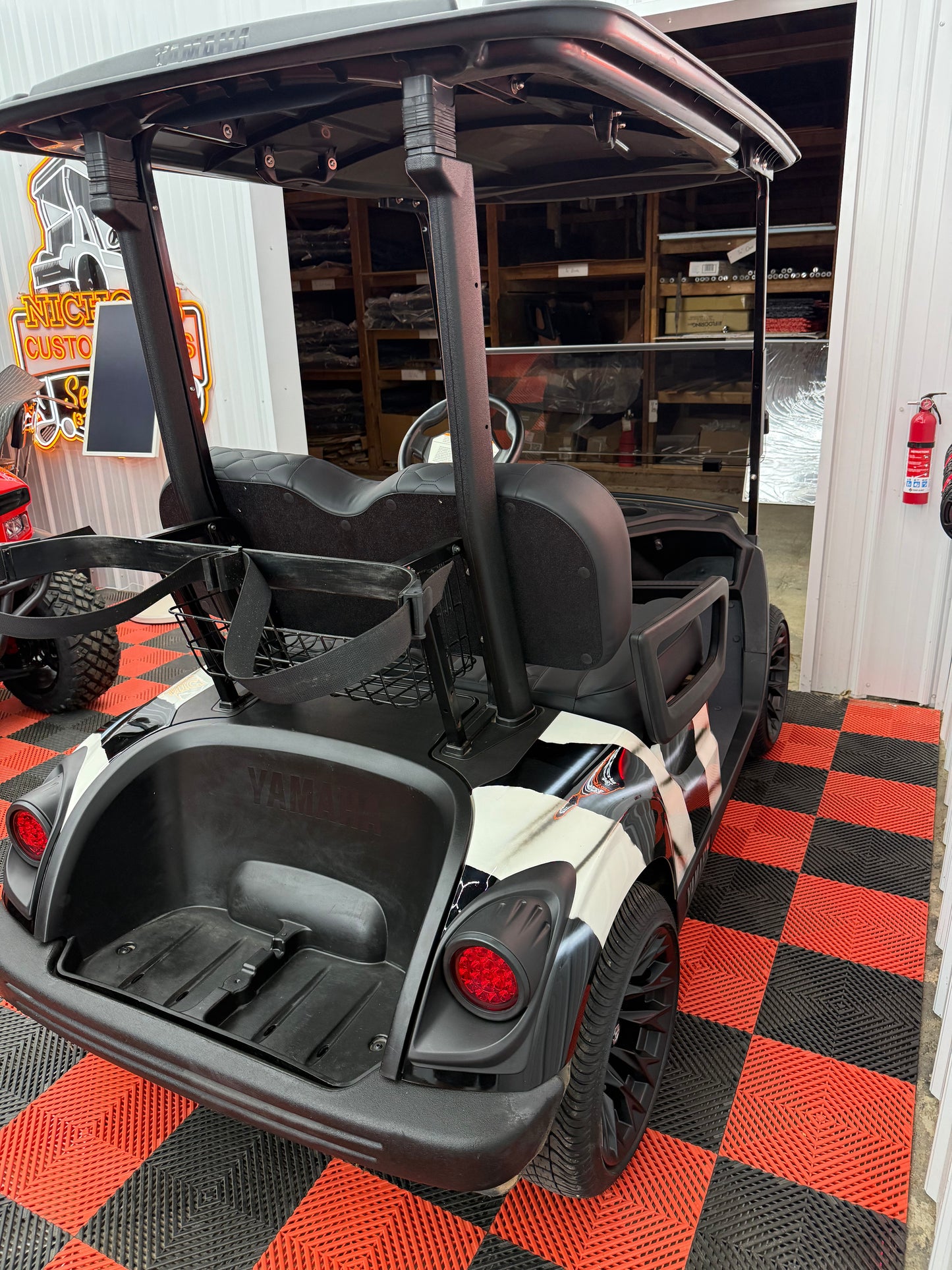 2022 Yamaha Gas EFI QT(American Flag Edition) Luxury Seat & Street Legal Kit