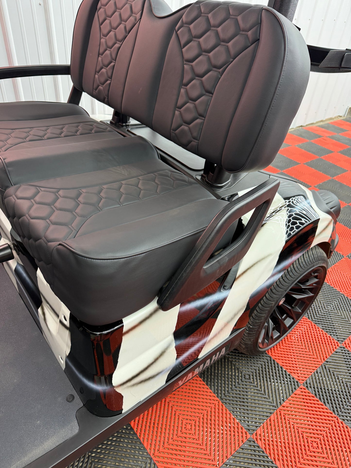 2022 Yamaha Gas EFI QT(American Flag Edition) Luxury Seat & Street Legal Kit