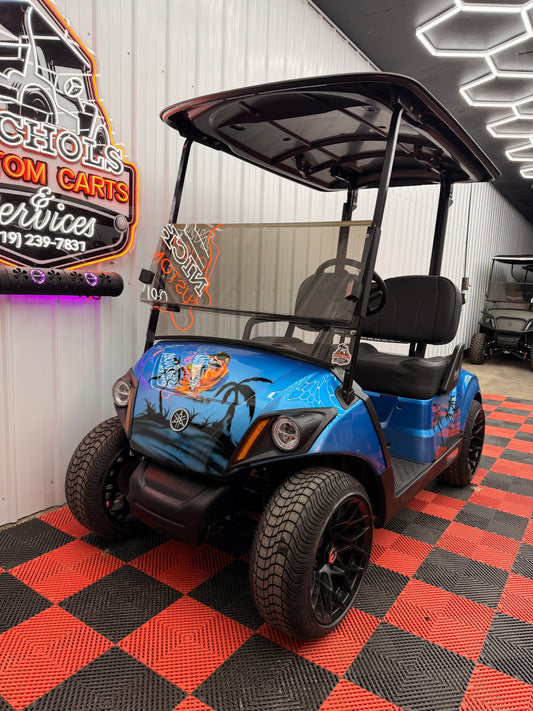 Yamaha Gas EFI 5 O’Clock Somewhere Golf Cart