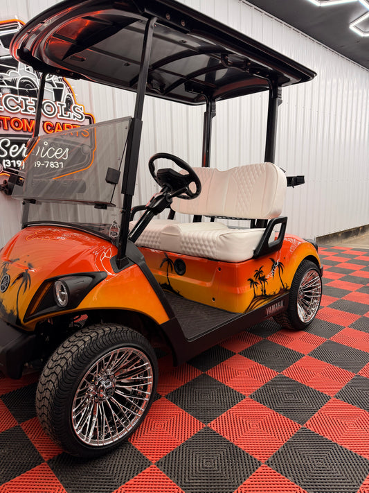 Yamaha AC Lithium Golf Cart(Sunset & Luxury)