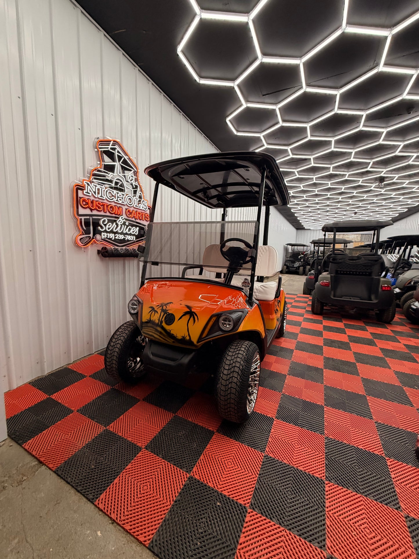 Yamaha AC Lithium Golf Cart(Sunset & Luxury)