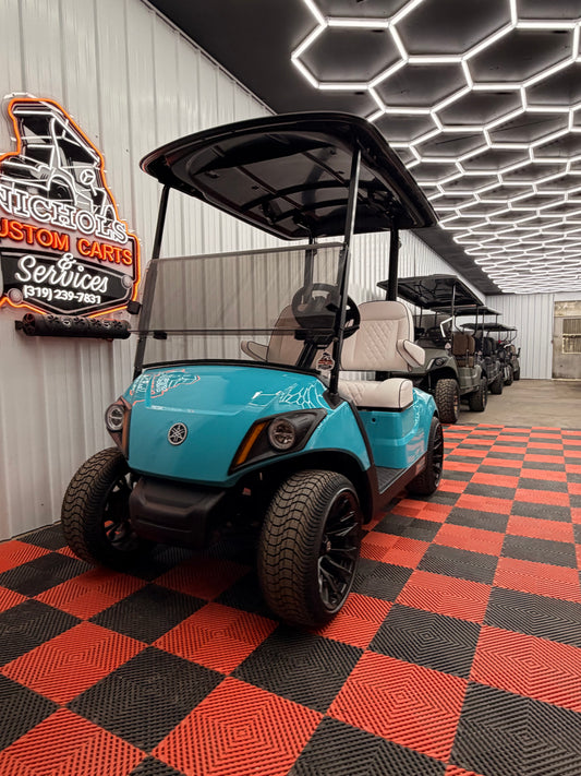 Yamaha AC Lithium Golf Cart(Luxury Seat, High Speed & Street Legal Kit)
