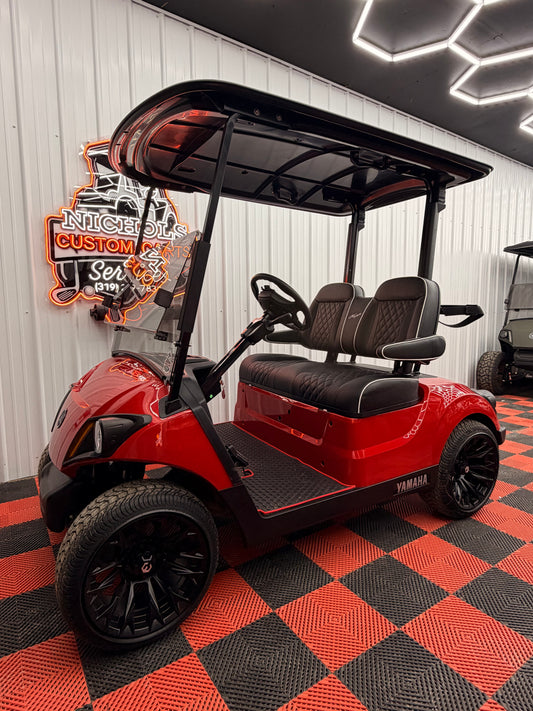 Yamaha AC Lithium Golf Cart(Luxury Seat, High Speed & Street Legal Kit)