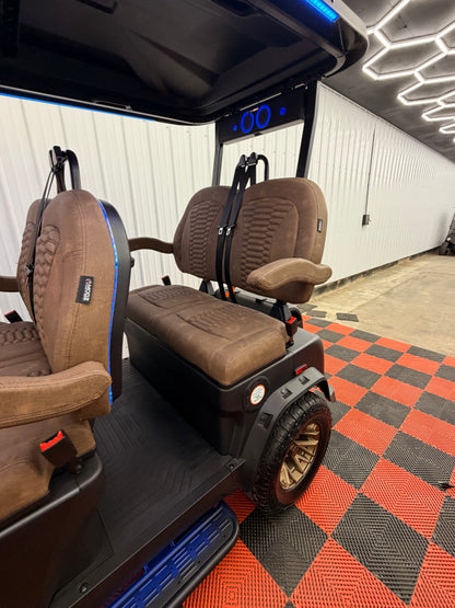 NEW Denago Rover XL 4 Passenger Golf Cart Lithium Matte Black Luxury (48 Months 0% Available)